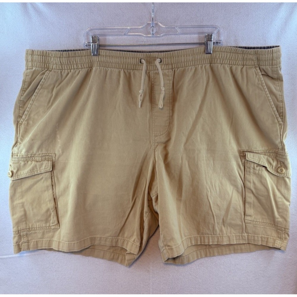 Sonoma The Dock Short Big & Tall‎ 4XB Khaki Shorts, 8" Inseam
